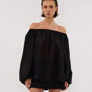 Dissh Tahiti Black Top, Size US 4